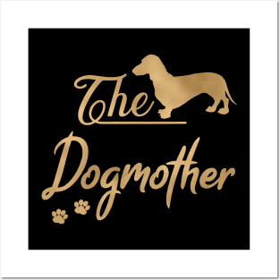 The Dachshund aka Doxie Dogmother Posters and Art
